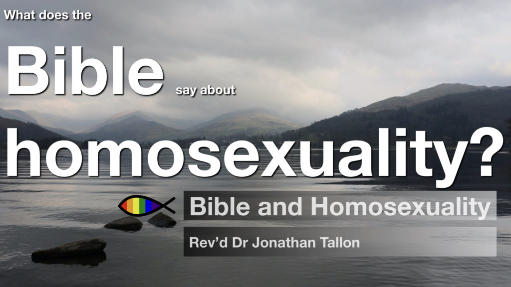 What does the Bible say about Homosexuality
